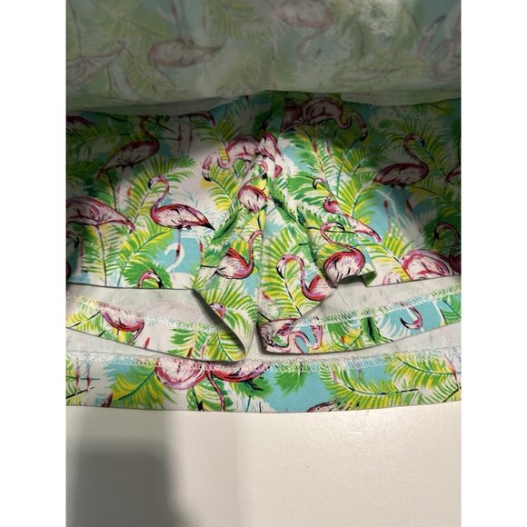 attyre Ladies sz 6 Tennis Golf Pickleball skort stretch pull on Flamingo Beach - Picture 3 of 7